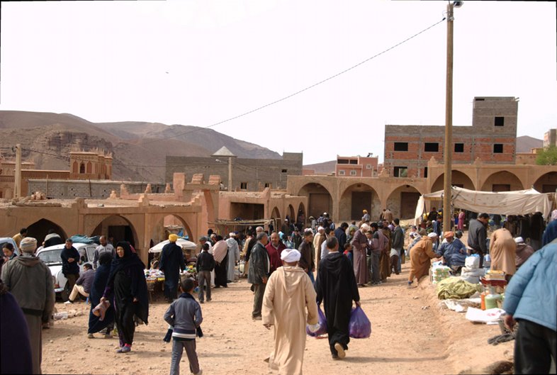 Ait Ouffi, Morocco: Market Day