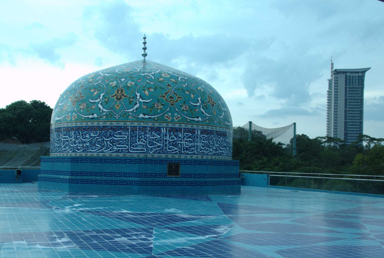 Kuala Lumpur, Malaysia: Islamic Museum rooftop