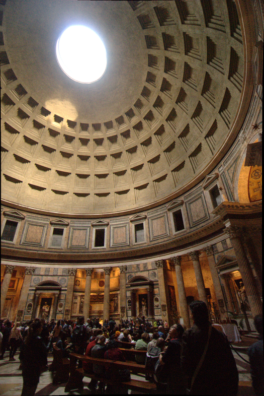 Rome, Italy: Pantheon interior