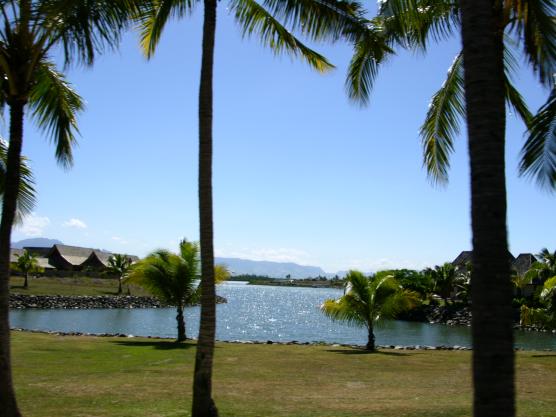 Nadi, Fiji: View from Denarau Island