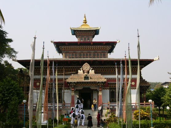 Bodhgaya, India: Burmese temple