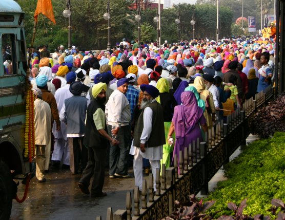Kolkata, India: Sikh New Year Parade