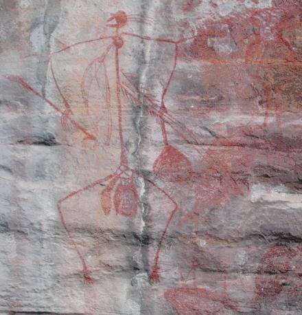 Kakadu Park National Park, Australia: Ubirr Rock Painting