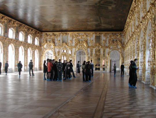 Pushkin, Russia:  Palace Ballroom