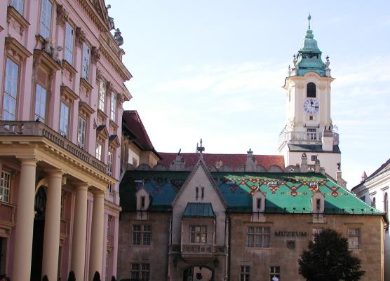 Central Bratislava: Town Square