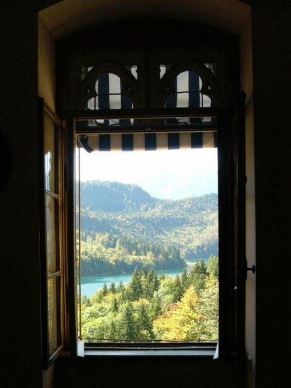 View Out the Castle Window