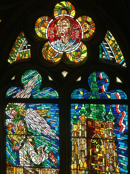 Stained Glass in the Castle Church