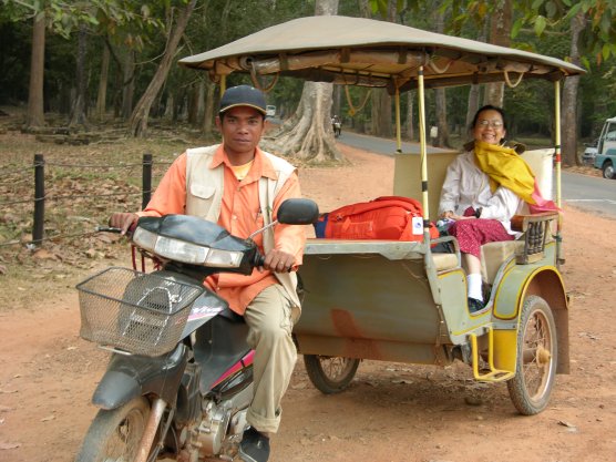 Siv our tuktuk driver